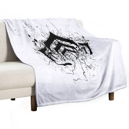 Warframe Logo Plush Throw Blanket