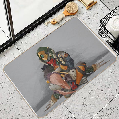 Fl4k And Broodless  High-Traffic Bath Mat