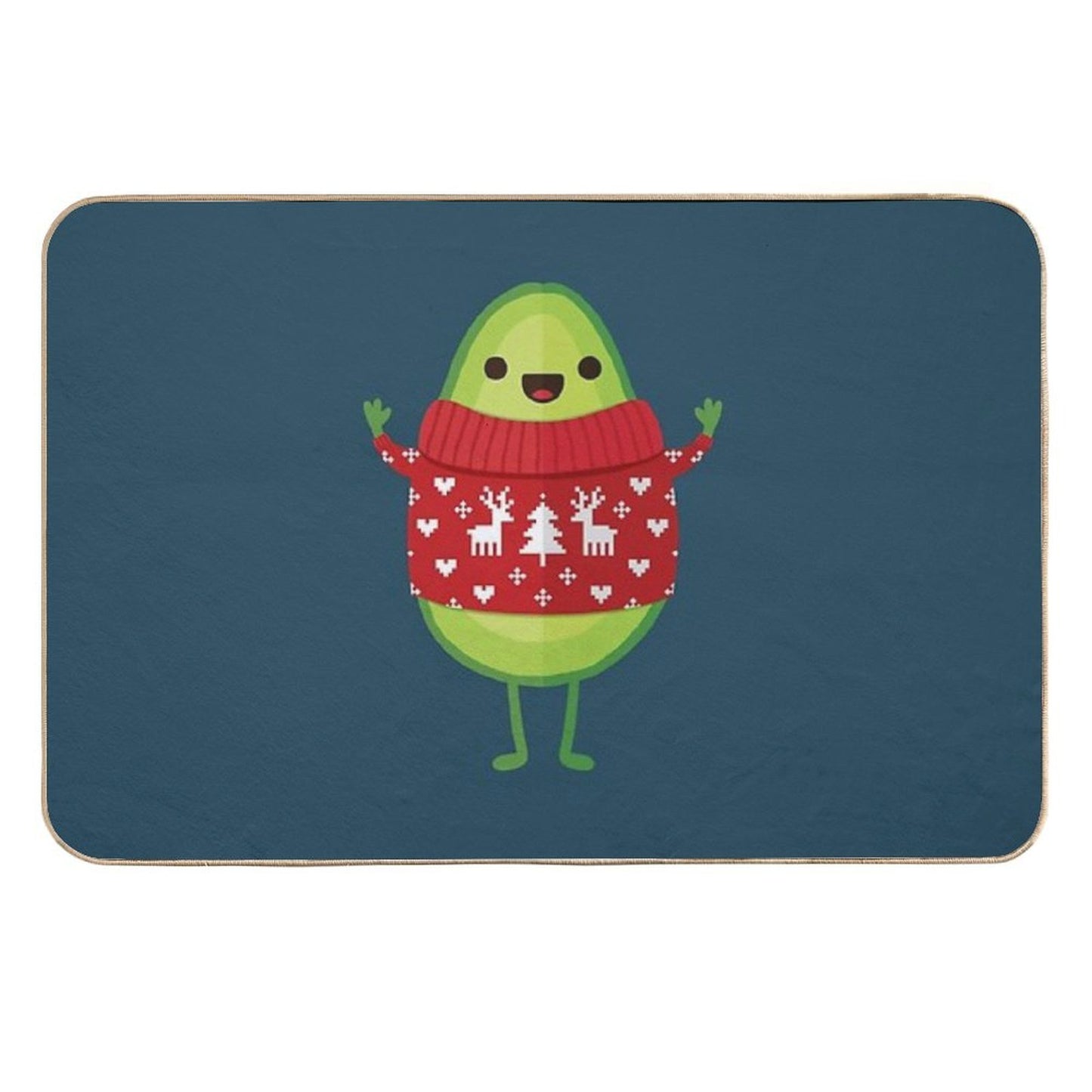 Avo Merry Christmas!  Anti-Trip Bath Mat