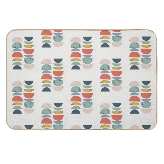 Mid Century Retro  Versatile Bath Mat