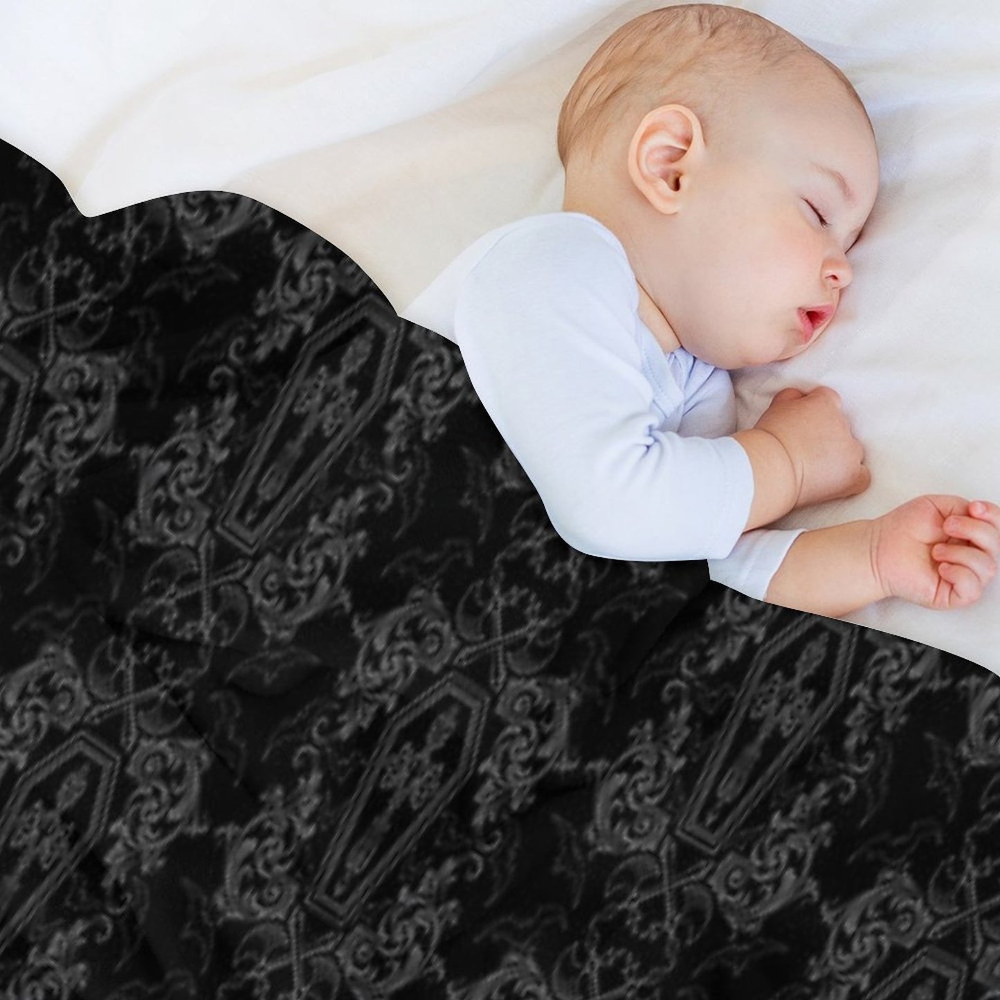 Vampire Coffin Durable Throw Blanket