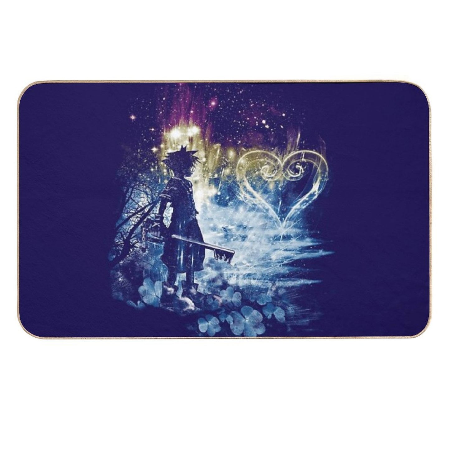 A Path to The Heart  Pet-Safe Bath Mat