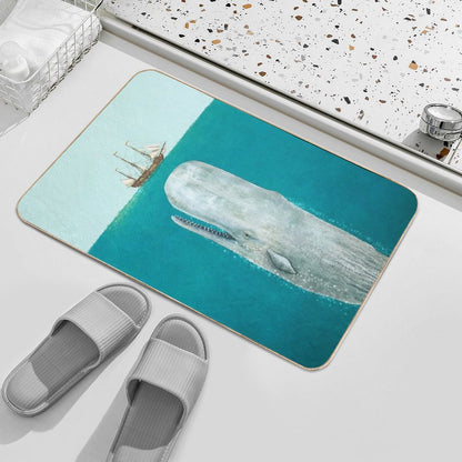 The Whale - Full Length  Odorless Bath Mat
