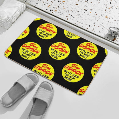 Sam Goody (We Fill Your Life With Music) [Destressed] - Defunct Logo Series (Record Store)  Anti-Trip Bath Mat