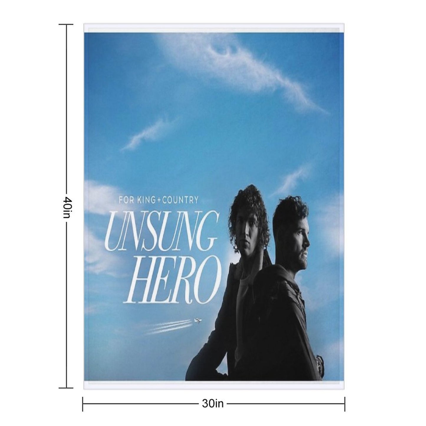 for King And Country Unsung Hero Tour 2024 Premium Throw Blanket
