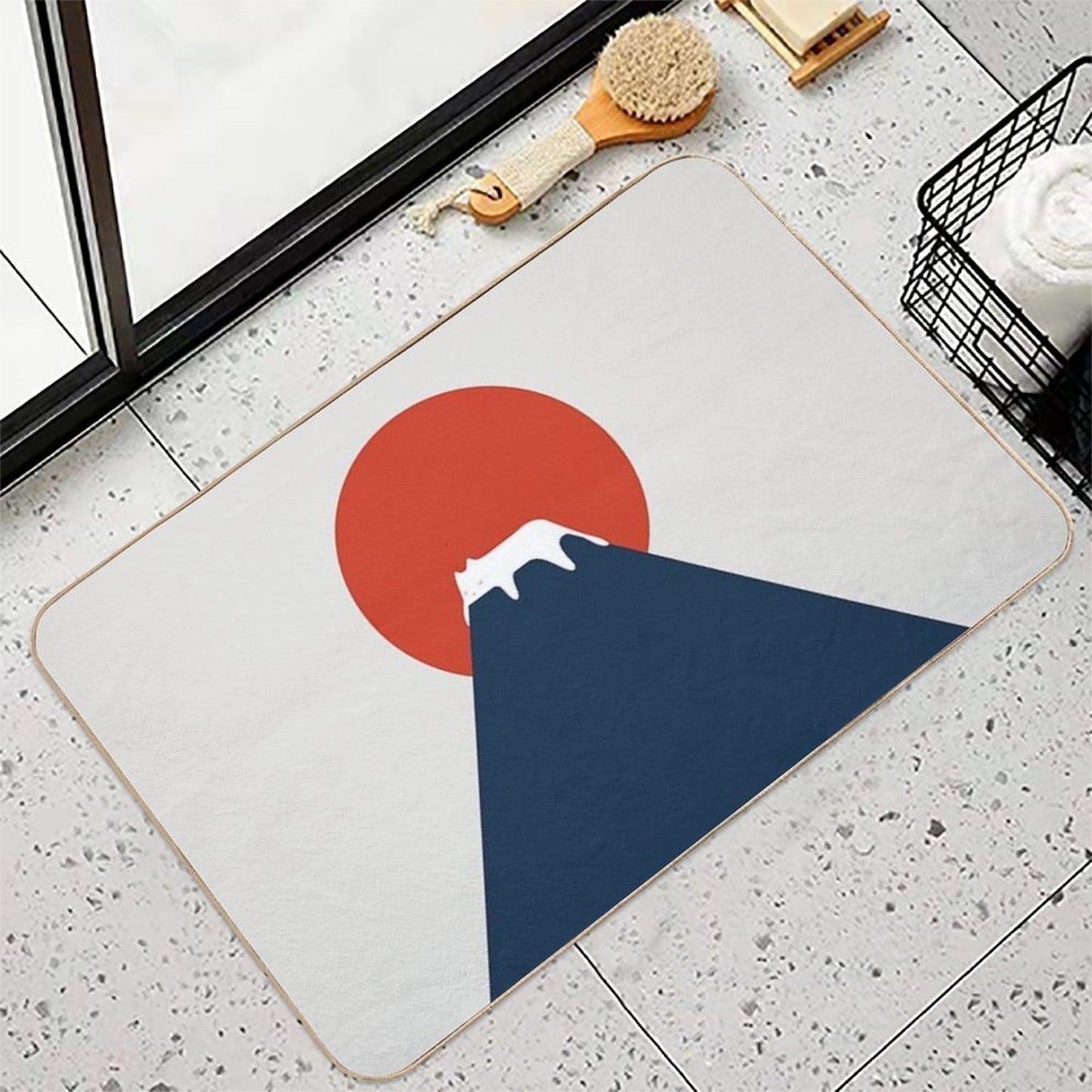 Cat Landscape 5  Toxin-Free Bath Mat