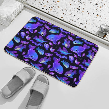 Ocean Constellations  Toxin-Free Bath Mat