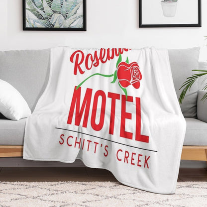 Rosebud Motel Travel-friendly Throw Blanket