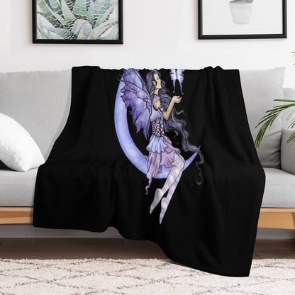 Moon Moth Versatility Throw Blanket