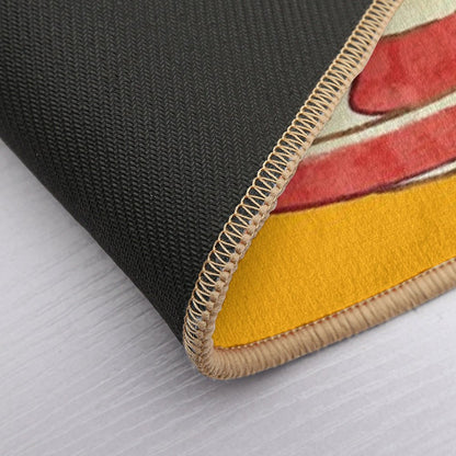 Tea Cup Frogs  Absorbent Bath Mat