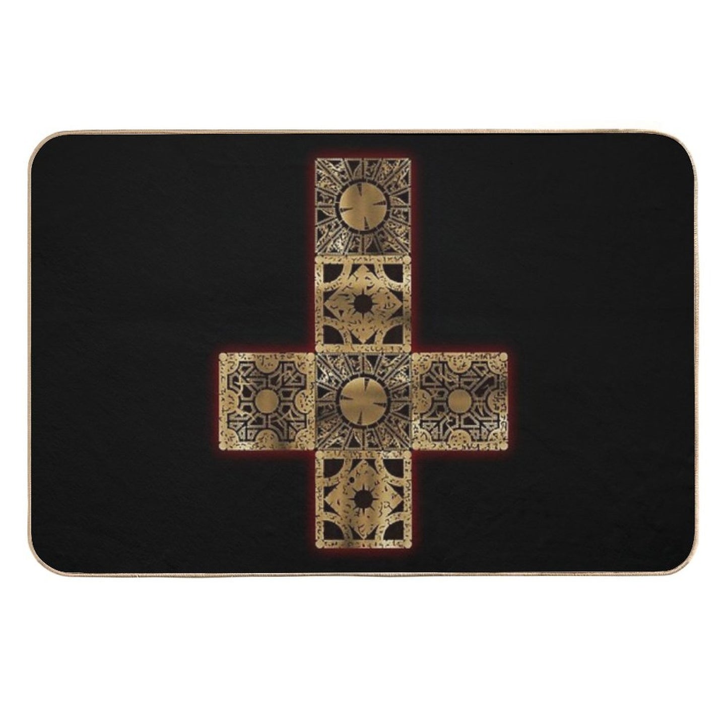 Lament Configuration Cross  Rapid-Drying Bath Mat