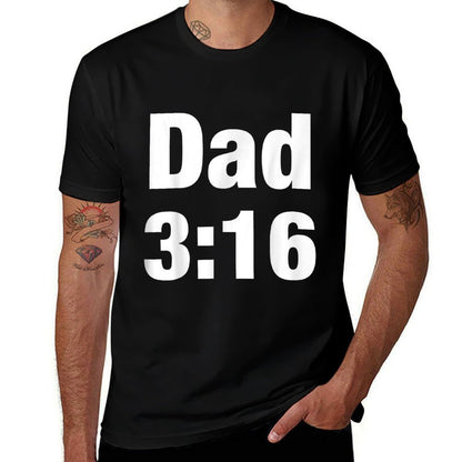 Mens Dad 316  Summer-ready Fabric T-Shirt