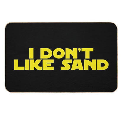 I Don't Like Sand  Dirt-Trapping Bath Mat