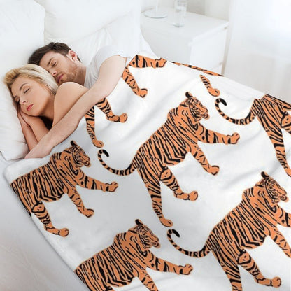 Tiger Travel-friendly Throw Blanket