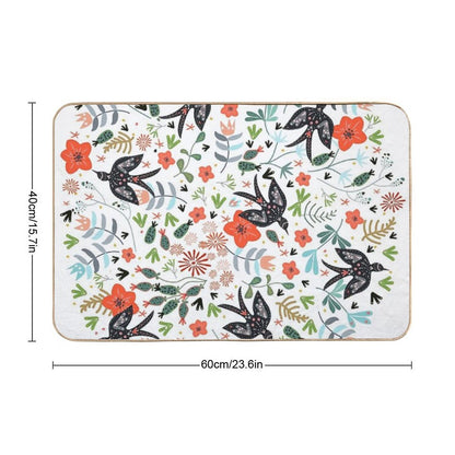 Around The Garden  Easy Maintenance Bath Mat