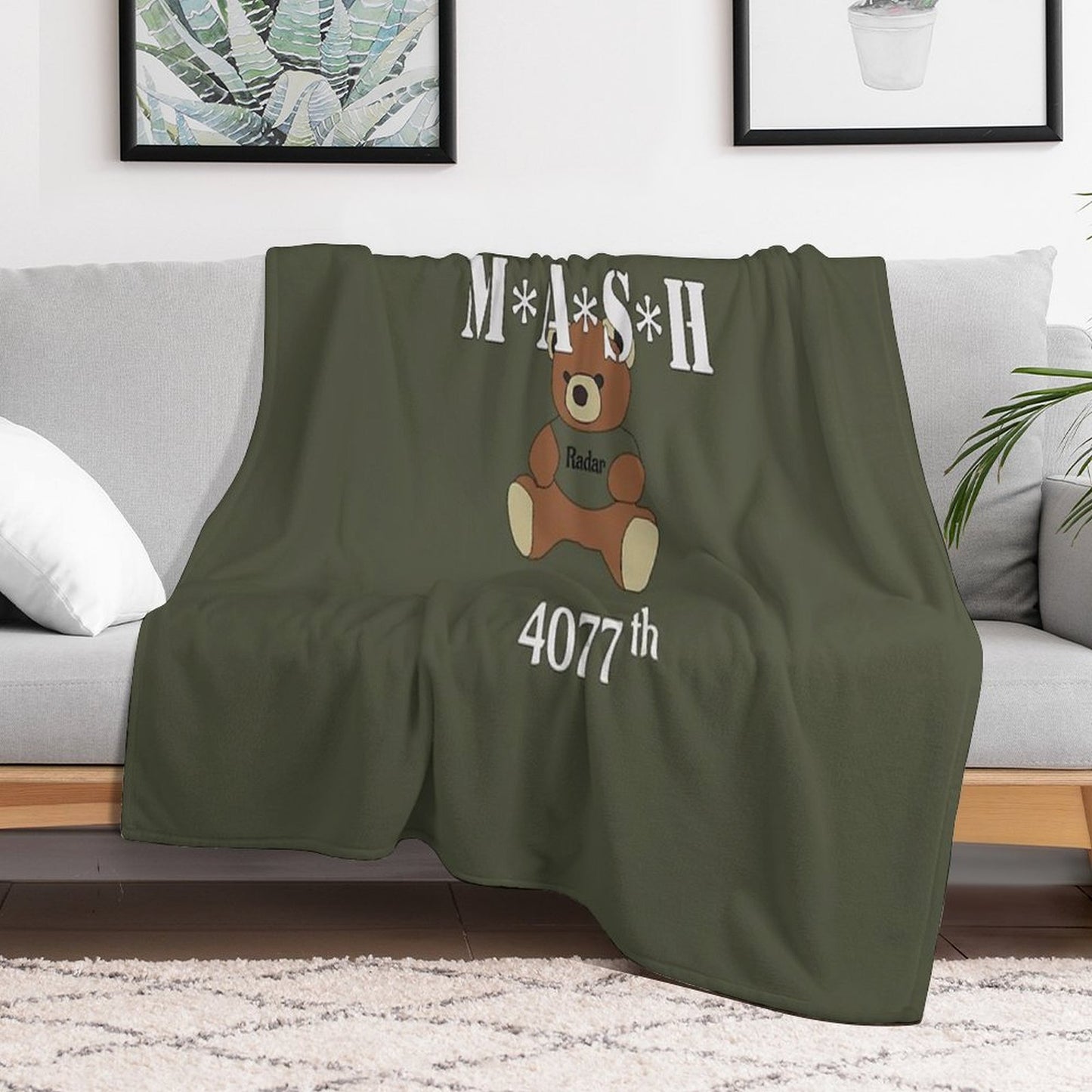 MASH Lightweight Throw Blanket