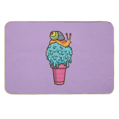 Crazy Snail Cone  Odorless Bath Mat