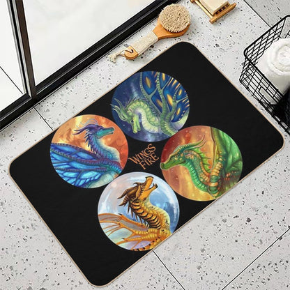 Wings of Fire - Heroes of The Lost Continent  Absorbent Bath Mat