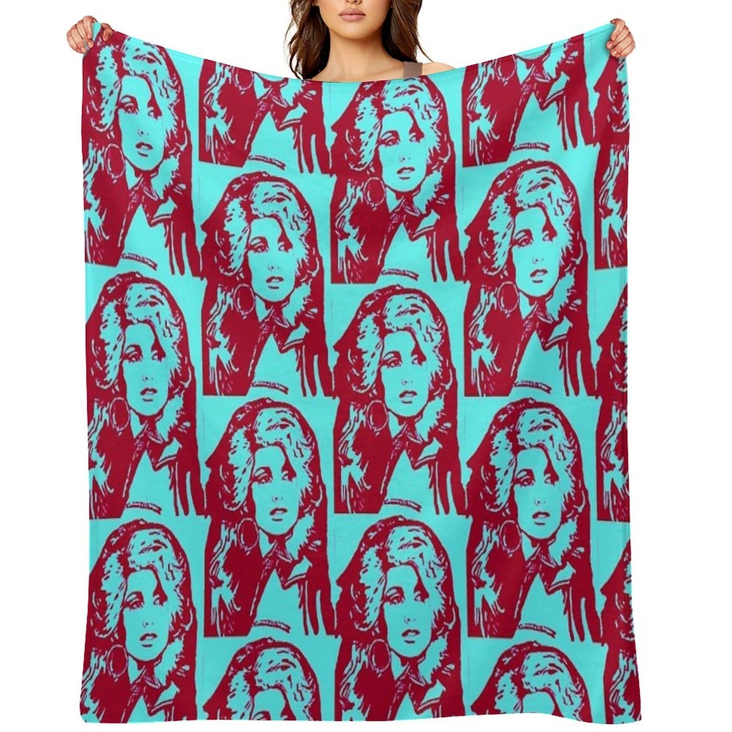 Dolly Machine-washable Throw Blanket