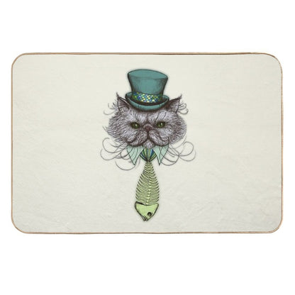 Not Your Average Cat  Versatile Bath Mat