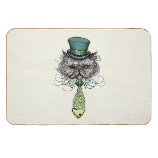 Not Your Average Cat  Versatile Bath Mat