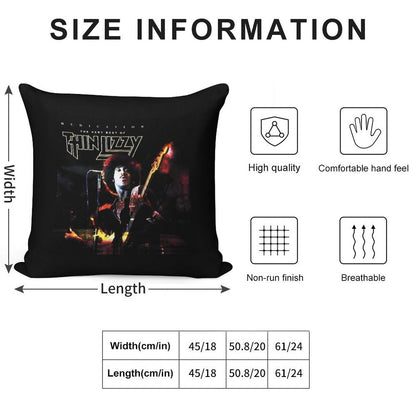 Best Seller - Thin Lizzy Merchandise Essential Soft Ultra-Soft Texture Throw Pillow