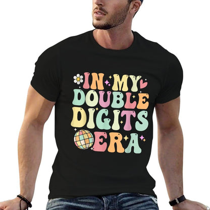 In My Double Digits Era Birthday Groovy Era For Women Girls  Affordable Price T-Shirt
