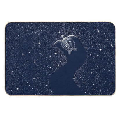 Starry Turtle  Anti-Trip Bath Mat