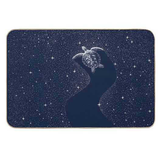 Starry Turtle  Anti-Trip Bath Mat
