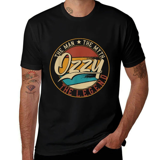 Ozzy The Man The Myth The Legend  High-quality Stitching T-Shirt