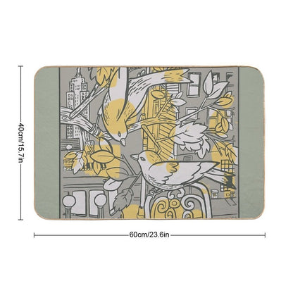 It's Nice To Be Home  Dirt-Trapping Bath Mat