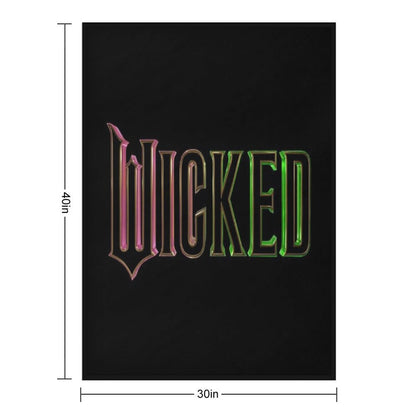 Wicked Velvety-soft Throw Blanket