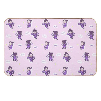 Angry Little Grape  Dirt-Trapping Bath Mat