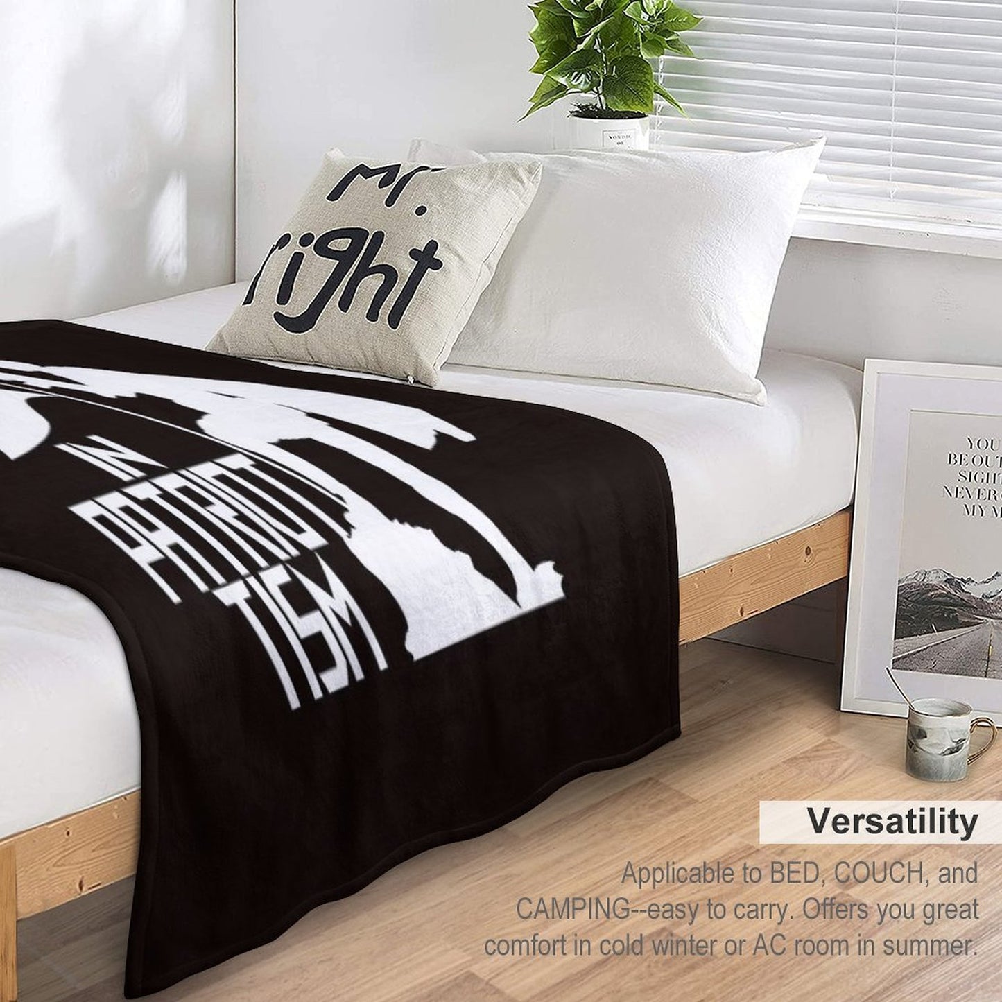 I Put The Tism In Patriotism White Shrink-resistant Throw Blanket