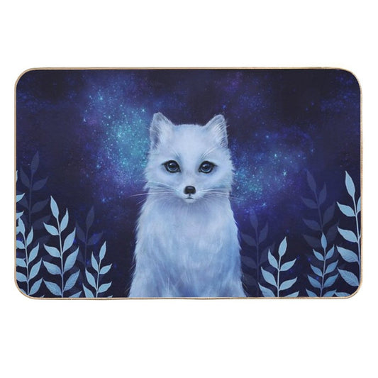 Winter Fox  Slip-Resistant Bath Mat