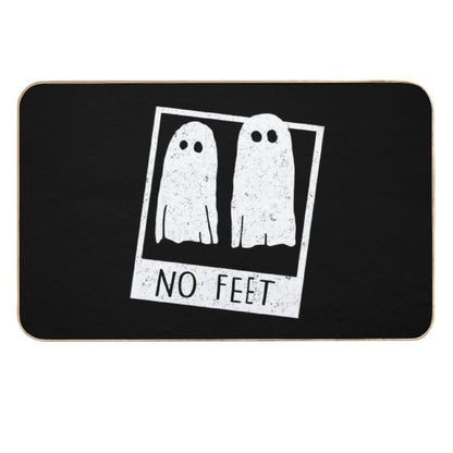 No Feet  Dirt-Trapping Bath Mat