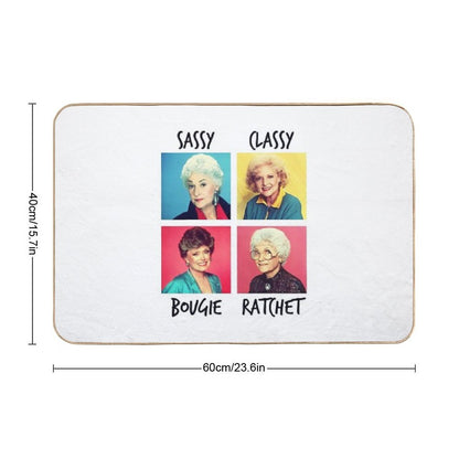 Savage Golden Girls Durable Bath Mat