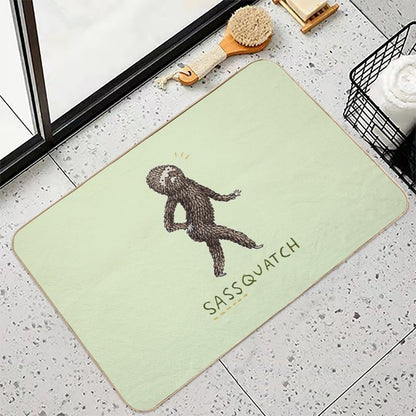 Sassquatch  Anti-Trip Bath Mat