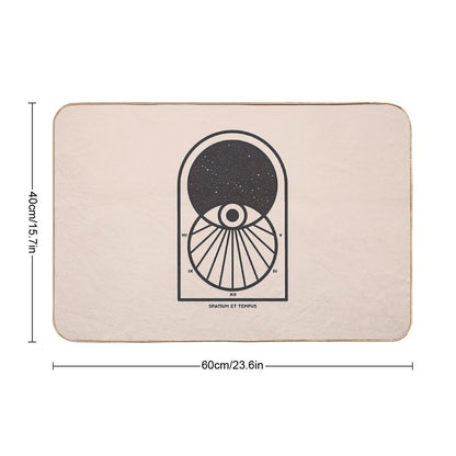 Space And Time  Toxin-Free Bath Mat