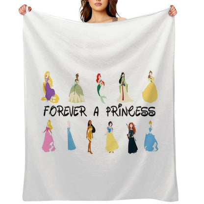 Forever A Princess Multi-functional Throw Blanket