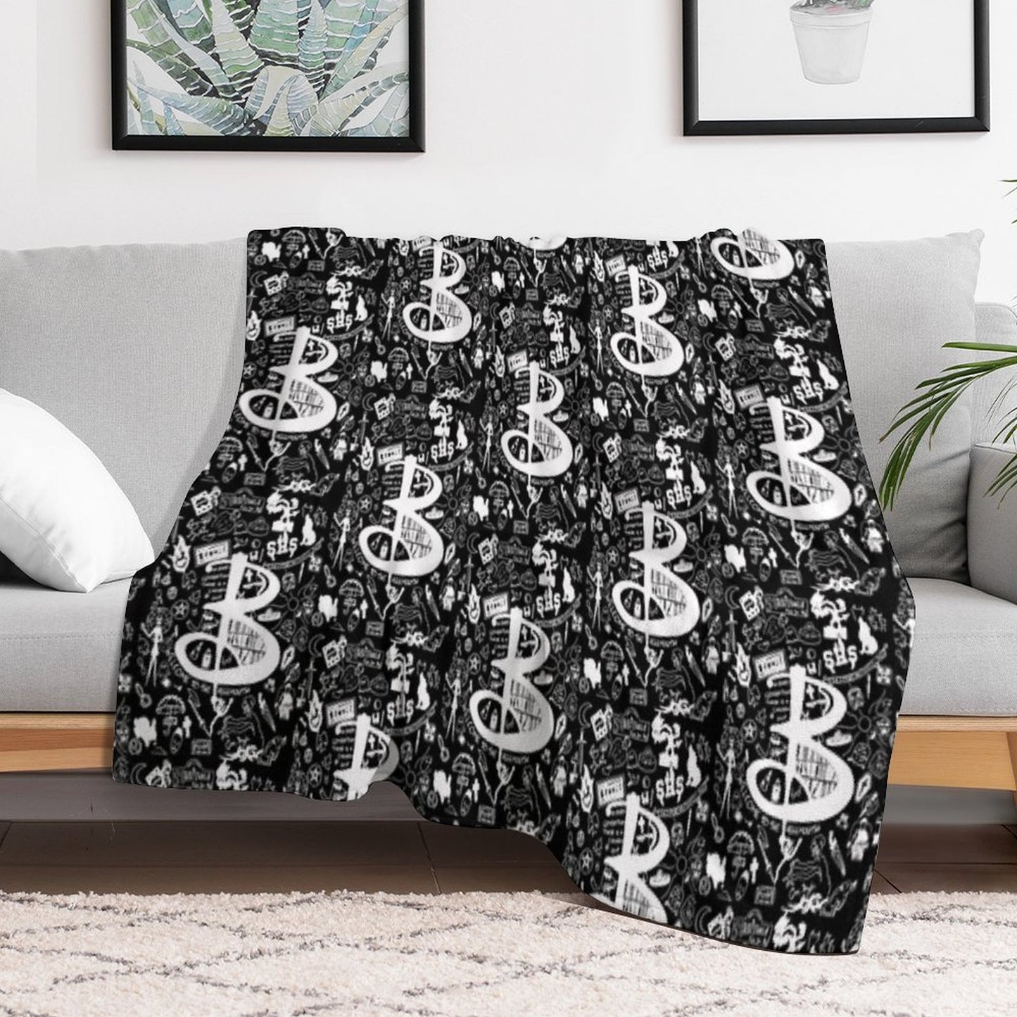 In Every Generation There Is A Chosen One... - Dark Easy Care Throw Blanket