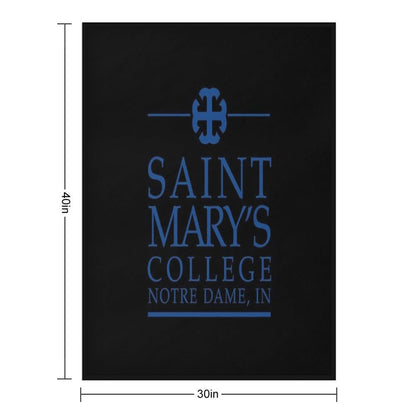 Saint Mary's College-belles Durable Throw Blanket