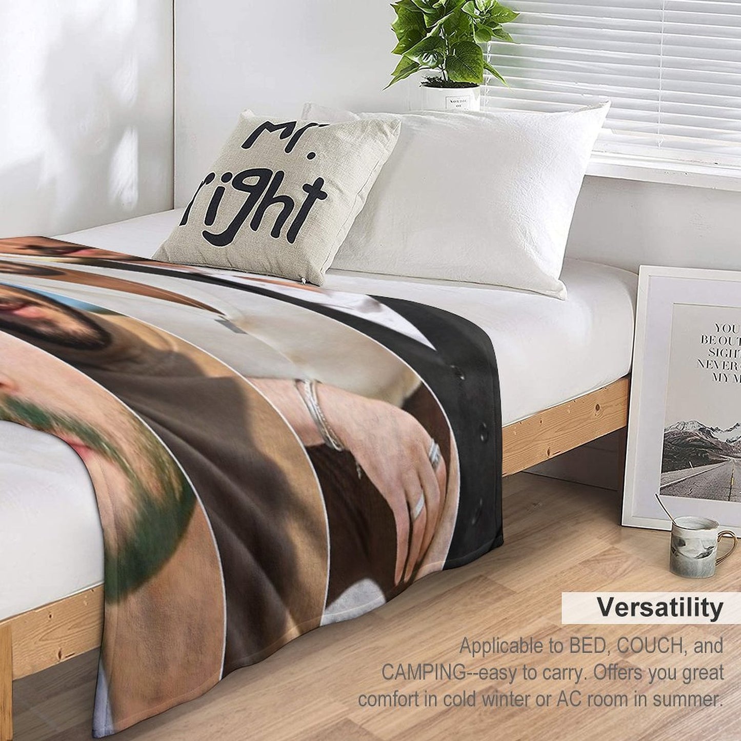 Akin Akinozu Anti-pilling Throw Blanket