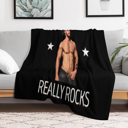 Ram Ranch T-ShirtRam Ranch Really Rocks Durable Throw Blanket