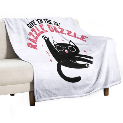 The Ol' Razzle Dazzle Sustainable Throw Blanket
