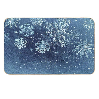 Falling Snowflakes  Repositionable Bath Mat