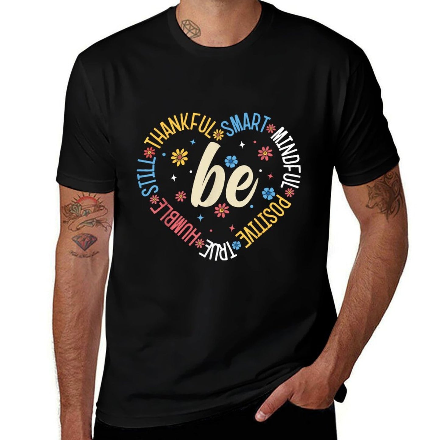 Motivational Quote Inspiration Positive Saying Life Slogan  Wrinkle-resistant T-Shirt