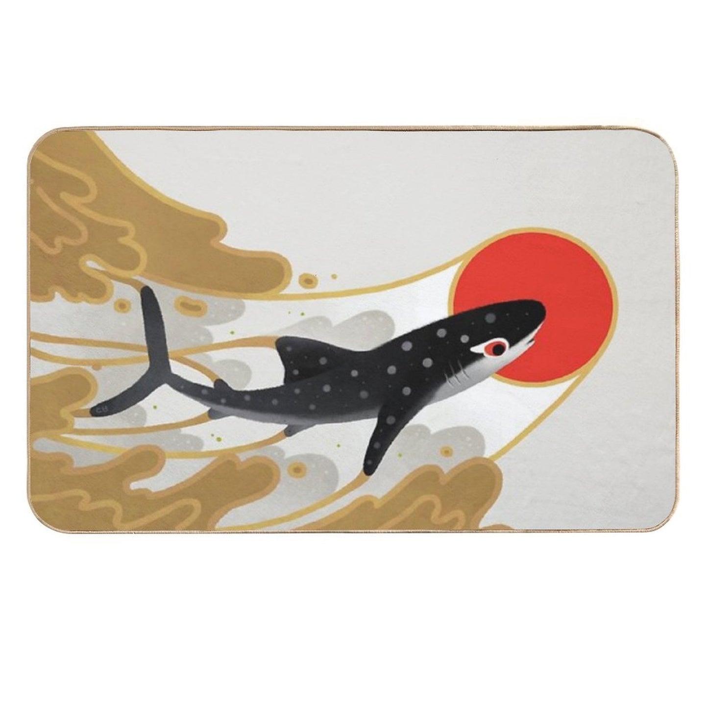 Whale Shark Durable Bath Mat