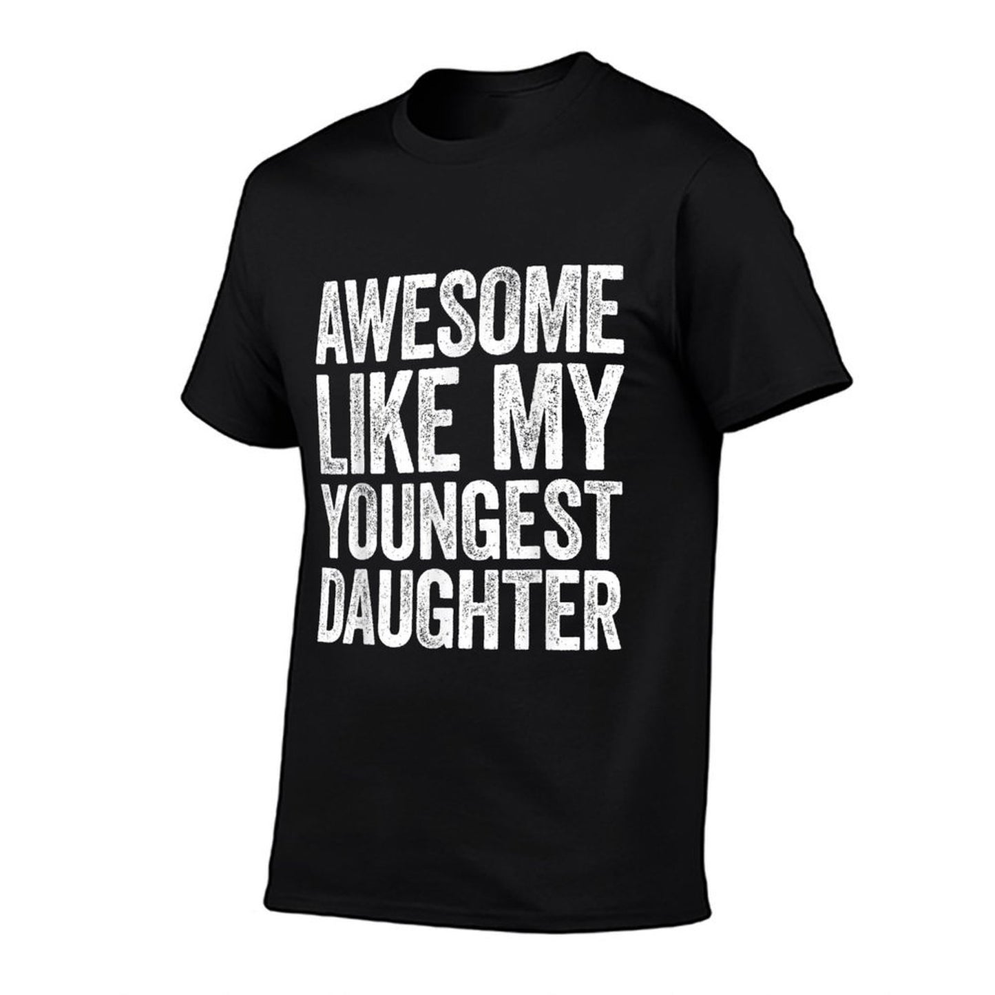 Awesome Like My Youngest Daughter Men Dad Fathers Day  Trendy Pattern T-Shirt
