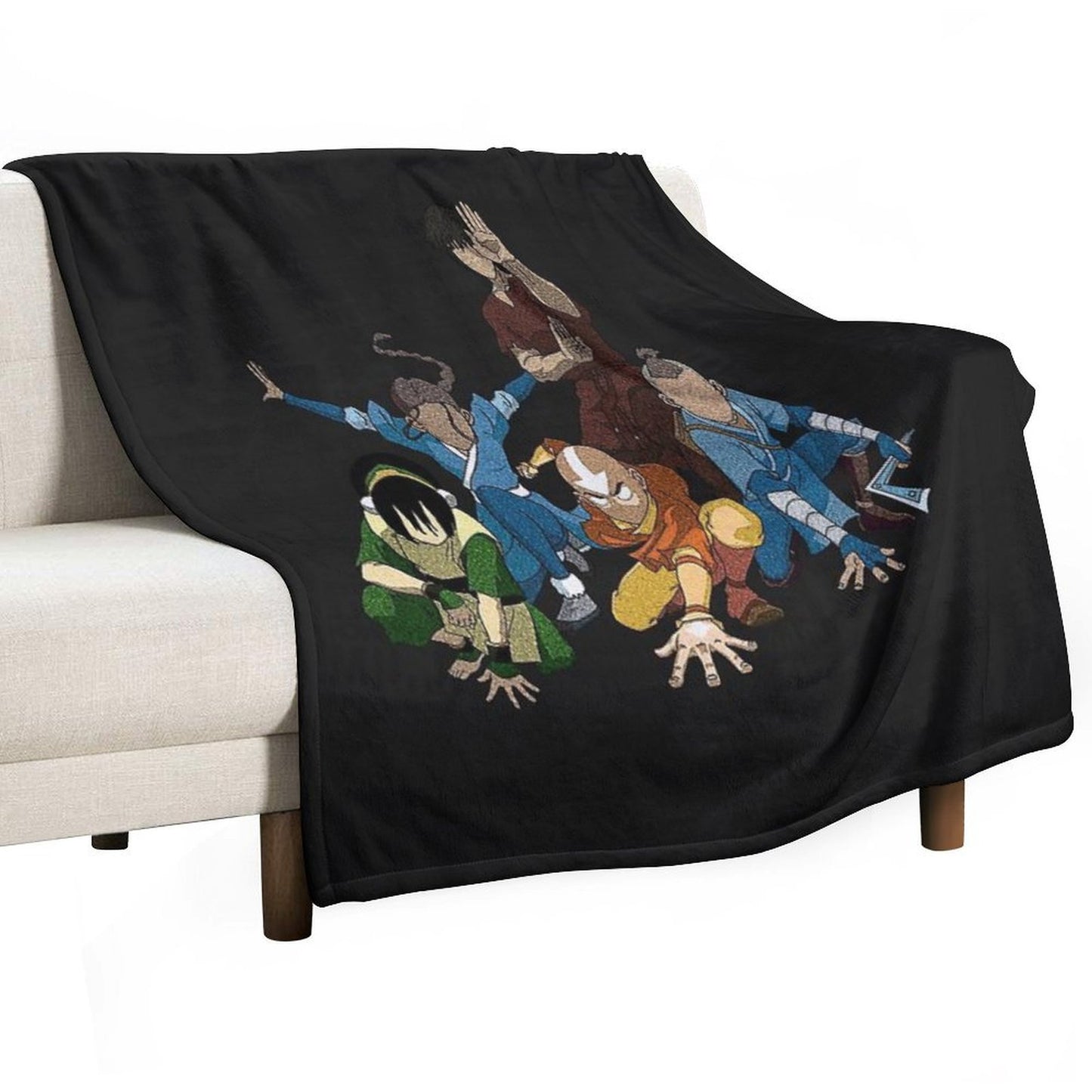 Avatar The Last Airbender Group Premium Throw Blanket
